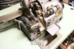 Singer 460 460K73 Industrial Commercial Overlock Serger Sewing Machine with Table
