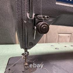 Singer 491 Industrial Electric Sewing Machine with Table, TCM Servo Motor, Pedal