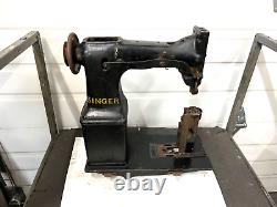 Singer 52w30 2ndl Postbed For Parts Head Only Industrial Sewing Machine