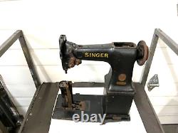 Singer 52w30 2ndl Postbed For Parts Head Only Industrial Sewing Machine