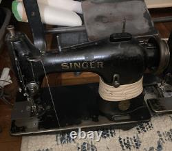 Singer 95-1 Original 1910 Industrial Sewing Machine Working! Free Shipping