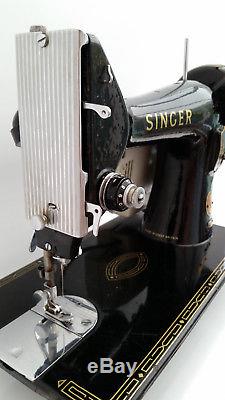 Singer 99k Heavy Duty Semi Industrial Sewing Machine. + Extras