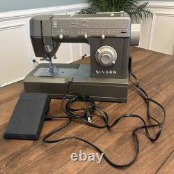 Singer HD110-C Heavy Duty Sewing Machine Tested Works Great