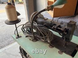Singer Heavy Duty/Industrial Sewing Machine with extras