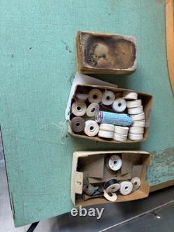 Singer Heavy Duty/Industrial Sewing Machine with extras