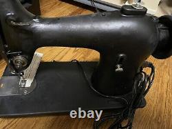 Singer Heavy Duty Leather & Canvas Sewing Machine. New 1.5 Amp Motor. FF