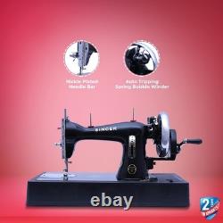 Singer Heavy Duty Manual Sewing Machine with Case Free Shipping