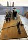 Singer Industrial Electric Sewing Machine Table-Mounted with Foot Pedal, Denim