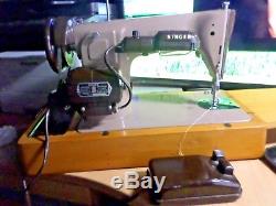 Singer Model 201K electric semi industrial sewing machine
