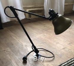 Singer SLF-10 Vintage Industrial Light Lamp Sewing Machine Bryant Socket