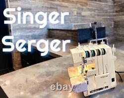 Singer Serger Overlock/Ultralock 14U34 Four Thread Sewing Machine W Pedal