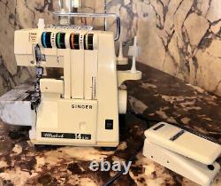 Singer Serger Overlock/Ultralock 14U34 Four Thread Sewing Machine W Pedal