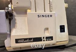 Singer Serger Overlock/Ultralock 14U34 Four Thread Sewing Machine W Pedal