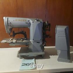 Singer Vintage Industrial Pneumatic Sewing Machine 269X999 Head Only AS IS READ