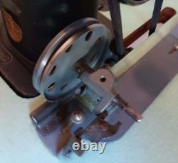 Singer Vintage Working Industrial Sewing Machine 241-11 with table and motor