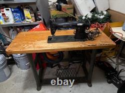 Singer, commercial, sewing machine model number A C134517