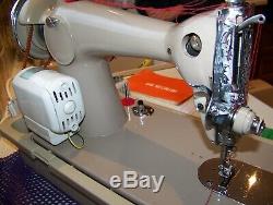 Solid Janome Newhome 131 Semi Industrial Sewing Machine, Case/manual, Serviced