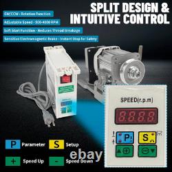 Split 1HP 750W Brushless Servo Motor for Industrial Sewing Machine