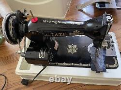 State Leather Canvas Sewing Machine. Totally Refurbished. Amazing. M8