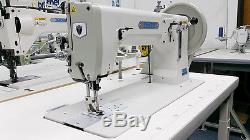 THOR GA243 Extra Heavy Duty Single Needle Walking Foot Sewing Machine NEW