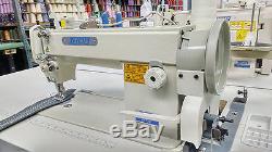 THOR GC-0302 Single Needle Top and Bottom Feed Walking Foot Sewing Machine New