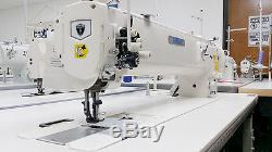 THOR GC-1560L-25 Double Needle 25 Long Arm Walking Foot Sewing Machine with Servo