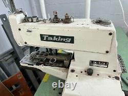 TaKing TK-373 Industrial Button Sewer Machine. HEAD ONLY
