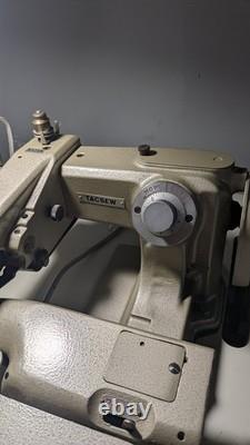 Tacsew T1718 Leather Industrial Blind Hemmer Sewing Machine WithTable