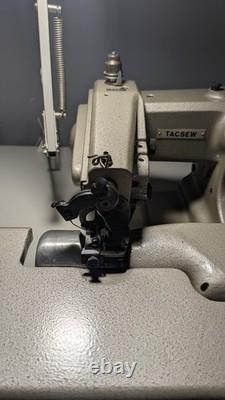 Tacsew T1718 Leather Industrial Blind Hemmer Sewing Machine WithTable