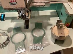 Tajima TMEX-C1201, 12 Needle, Single Head Industrial Embroidery Machine / hats