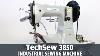 Techsew 3850 Heavy Duty Leather Industrial Sewing Machine