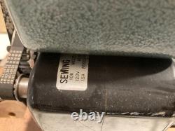 Thompson PW-201 Mini Walking Foot Sewing Machine with Case Industrial Heavy Duty