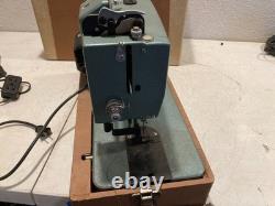 Thompson PW-201 Mini Walking Foot Sewing Machine with Case Industrial Heavy Duty