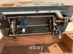Thompson PW-201 Mini Walking Foot Sewing Machine with Case Industrial Heavy Duty