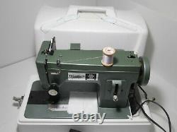 Thompson PW-301 Mini Walking Foot Sewing Machine Portable Industrial WORKING