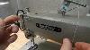 Threading A Brother Db2 B735 Industrial Sewing Machine Sewing Various Stitch Lengths