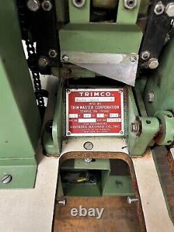 Trimco Stein S-80 Strip Cutting Machine 110volt Industrial Sewing Machine