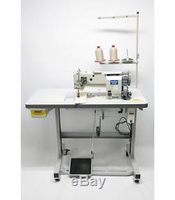 Tysew TY-11163-1 Twin Needle Walking Foot Needle Feed Industrial Sewing Machine