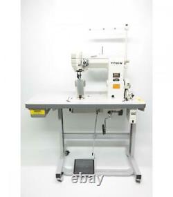 Tysew TY-11440P-1 Twin Needle Post Wheel Feed Industrial Sewing Machine