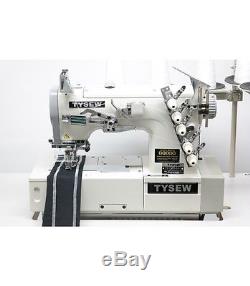 Tysew TY-1900-64-1 Top & Bottom Coverstitch Cover Hem Industrial Sewing Machine