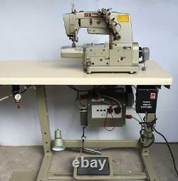 UNION SPECIAL 34700KPF12 3-Needle 4-Thread Coverstitch Industrial Sewing Machine