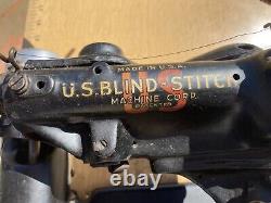 US Blind Stitch Machine Corp USA Model 88PB Sewing machine Industrial commercial