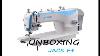 Unboxing Jack F4 Industrial Sewing Machine And Installation