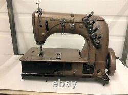 Union Special 51500bb 2 Needle Tandem Ndl Seat Seamer Industrial Sewing Machine