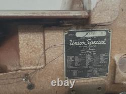 Union Special 51500bs 2 Needle Tandem Ndl Seat Seamer Industrial Sewing Machine