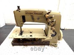 Union Special 56500 2needle Tandem Ndl Seat Seamer Industrial Sewing Machine