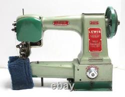 Union Special Lewis 43-250 Top+Bottom Feed Blindstitch Industrial Sewing Machine