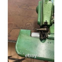 United States Blind Stitch Sewing Machine Model 718-C-6 Industrial Green Vintage