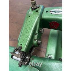 United States Blind Stitch Sewing Machine Model 718-C-6 Industrial Green Vintage