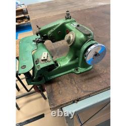 United States Blind Stitch Sewing Machine Model 718-C-6 Industrial Green Vintage